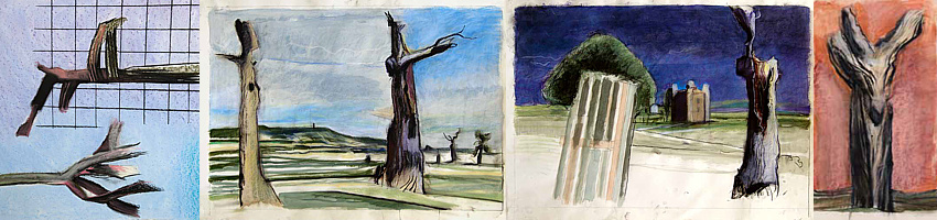 EDGE:LANDS. Drawings and paintings by Paul Gough